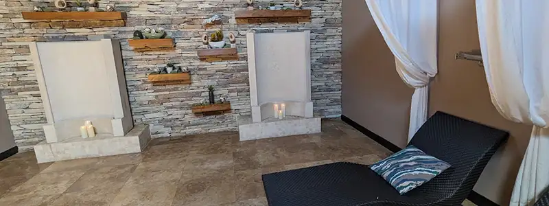 The spa at Sandals Grande Antigua (c) Outward Travel