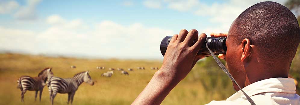 African safari guide