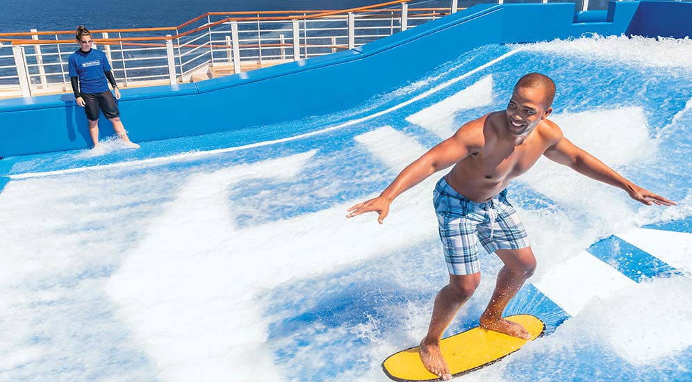 Flowrider on the Oasis of the Seas