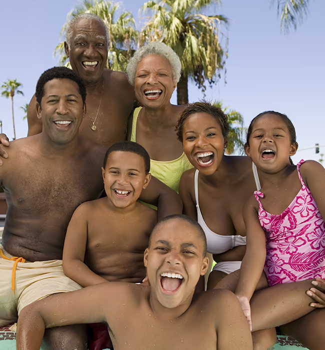 A multigenerational family