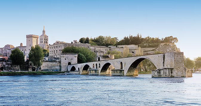 French riverside city