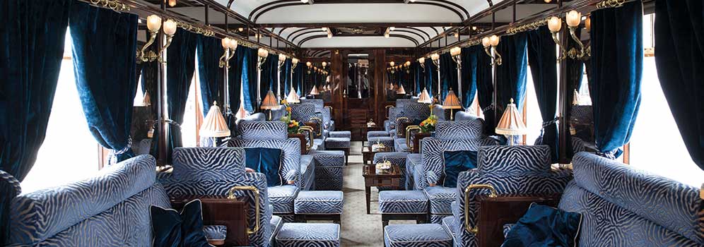 Bar Car Lounge onboard Belmond train