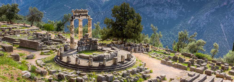 Temples at Delphi