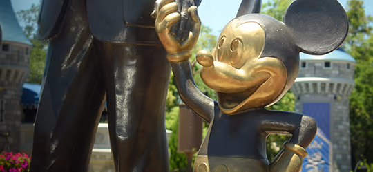 Partners statue at Magic Kingdom, Disney World