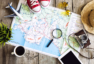 Travel Advisor meeting with customers